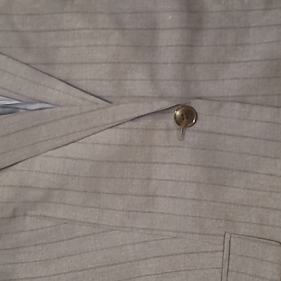 MADEWELL YARN DYED PINSTRIPE BLUE BLAZER - Picture 7 of 12